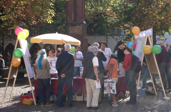 FoP-Infostand am 24.09.2011