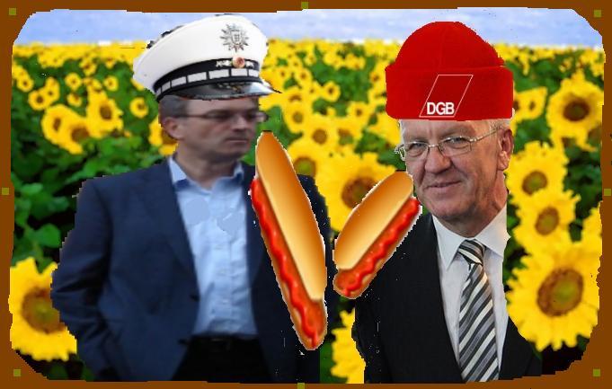 Eine Bockwurst ist kein Mikrofon! Auch nicht bei der Generalprobe.
