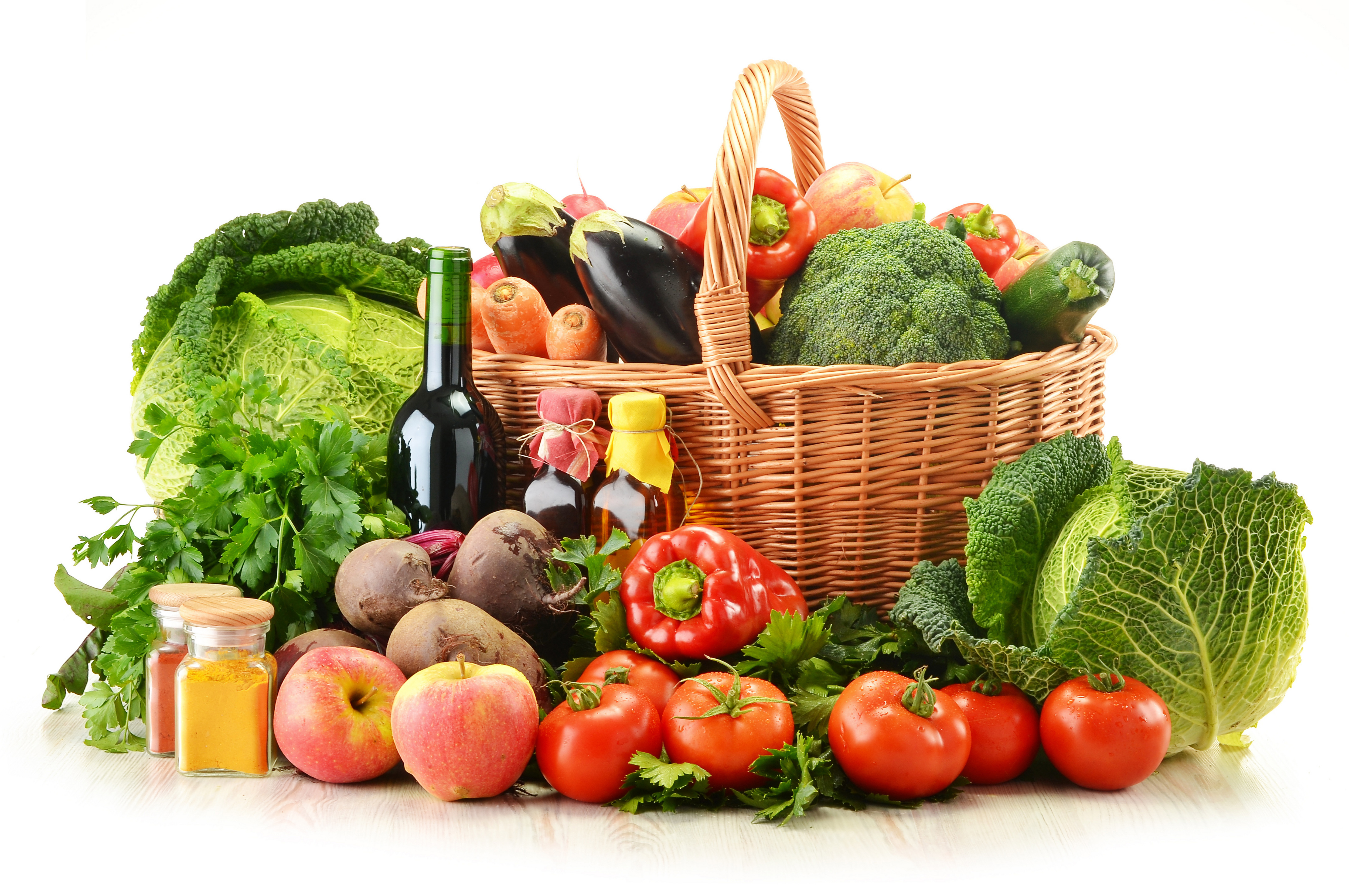 Приход продуктов. Продукты. Корзина с продуктами. Овощи и фрукты. Корзинка с овощами.
