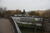 Blick von Osten Fußgeh-Brücke auf Gelände