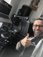 im Homestudio, DJ Funkmaster-Flash