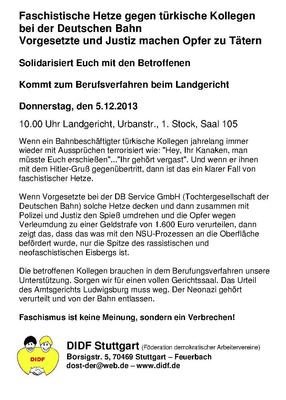 Solidaritätsflyer