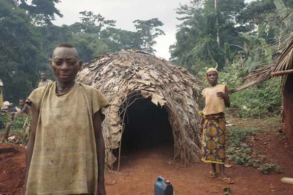 Baka Haus in Kamerun