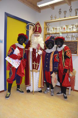 Sinterklaas mit Zwarte Pieten, 2012