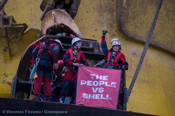Greenpeace besetzt Bohrplattform