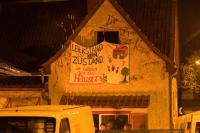 Das besetzte Haus in der Markgrafenstraße