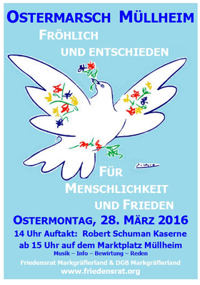 Ostermarsch 2016 Müllheim/Baden 