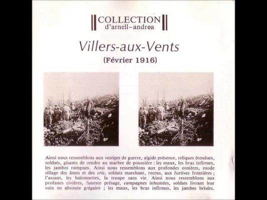COLLECTION D&#039;ARNELL-ANDREA - VILLERS-AUX-VENTS (FEVRIER 1916)