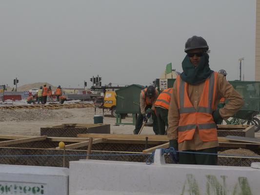 Arbeiter in Katar