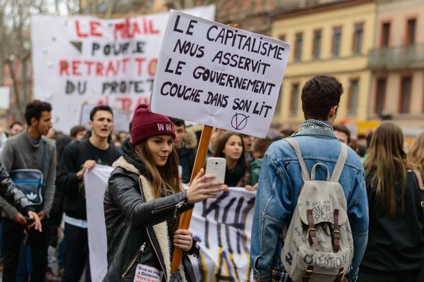 Proteste Frankreich Arbeitsgesetz