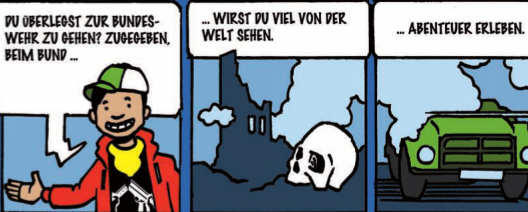 &quot;Bevor du unterschreibst&quot;: Gegenkampagne zum SchülerInnenwerbefeldzug der Bundeswehr