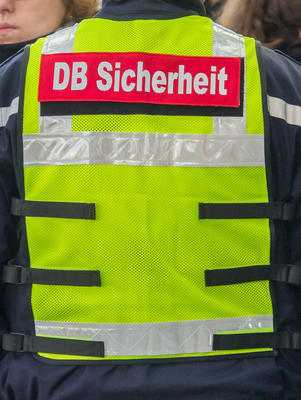 Mitarbeiter der DB Sicherheit