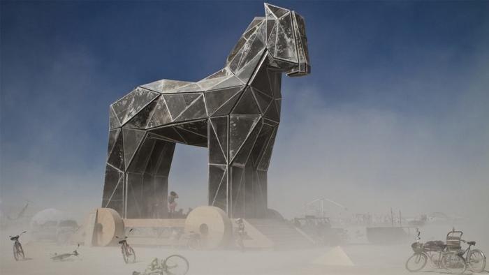 Trojanisches Pferd (Burning Man Festival, Nevada)