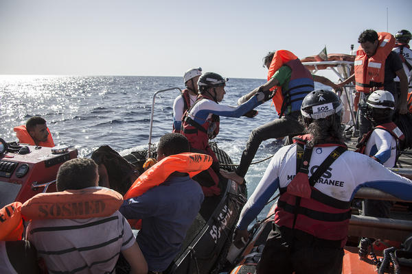 SOS Méditerranée im Einsatz