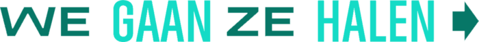 Logo We Gaan Ze Halen