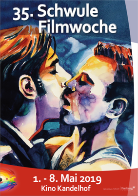 Schwule Filmwoche 2019 Plakat