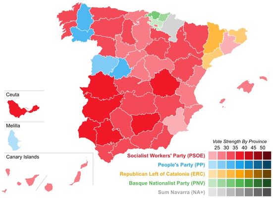 Spanische Parlamentswahlen 2019