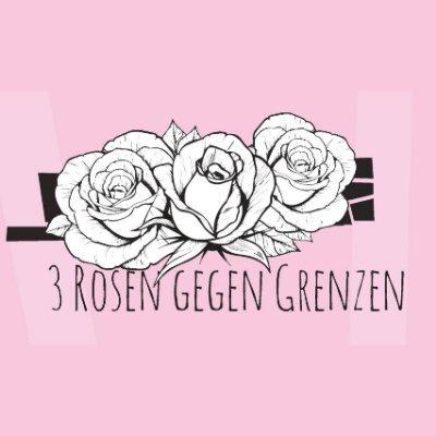3 Rosen gegen Grenzen Logo