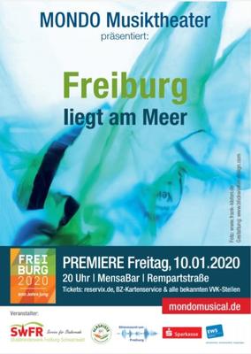 Freiburg liegt am Meer Plakat