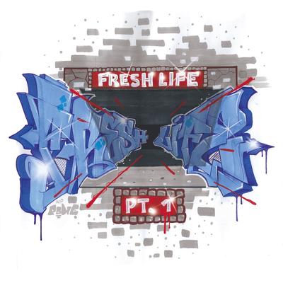 Das Cover des 1. Samplers von Fresh Life Records
