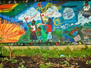 Wandbild EZLN
