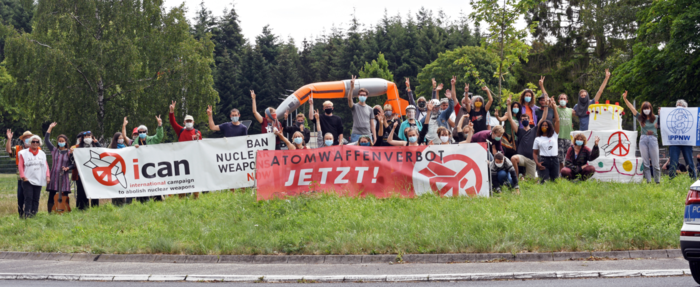Anti-Atomprotest in Büchel