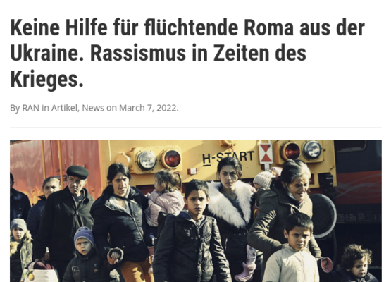 Rassismus in Zeiten des Krieges