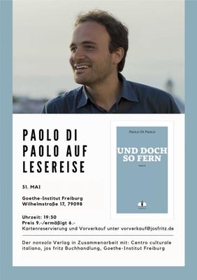Lesung Paolo di Paolo Freiburg