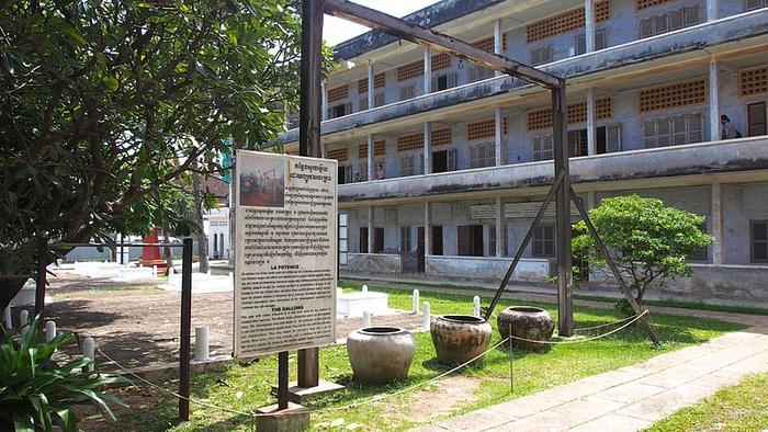 Tuol Sleng Genozid Museum in Pnom Phen