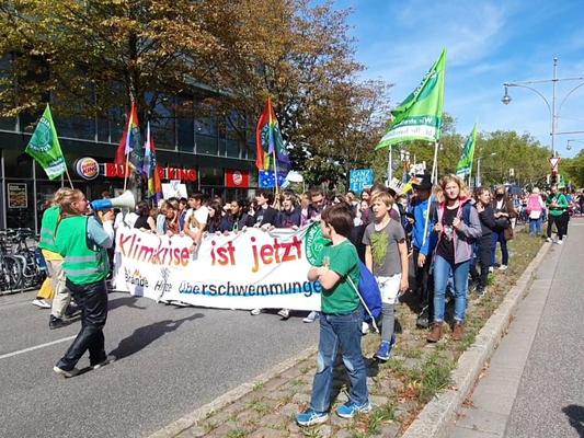 Klimastreik in Freiburg am 23.09.2022