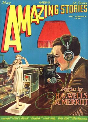 Cover von &quot;Amazing Stories&quot;, Mai 1927