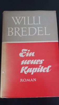 Buchcover Willi Bredel ein neues Kapitel