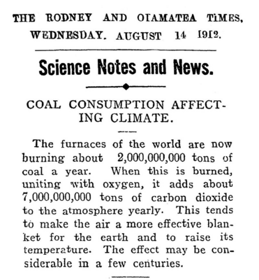 newspaper 1912 about coal consumption