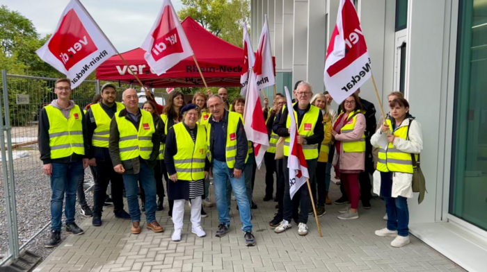 ver.di Warnstreik