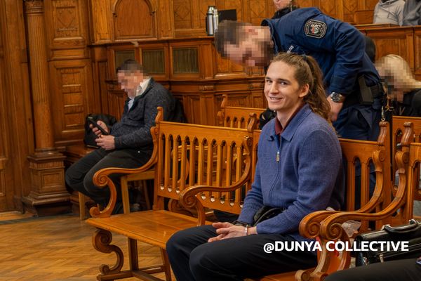 Der Gerichtssaal in Budapest am 14.01.2026 