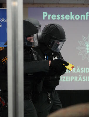 BFE bei Taservorführung am 16.01.26 in Umkirch