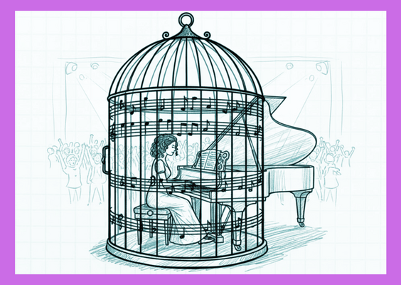 die Frau in der Musikwelt