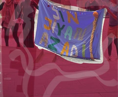 Jin jian azadi banner