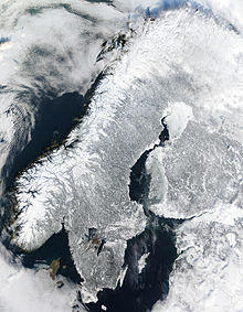 Skandinavien im Winter