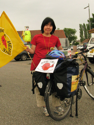 Mika Kumazaki bei der Tour de Fessenheim 2012