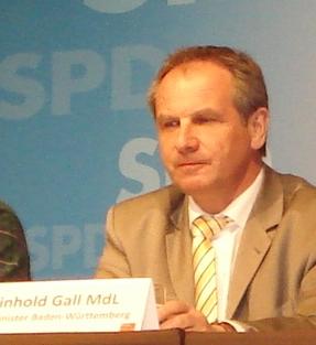 BaWü Innenminister Reinhold Gall