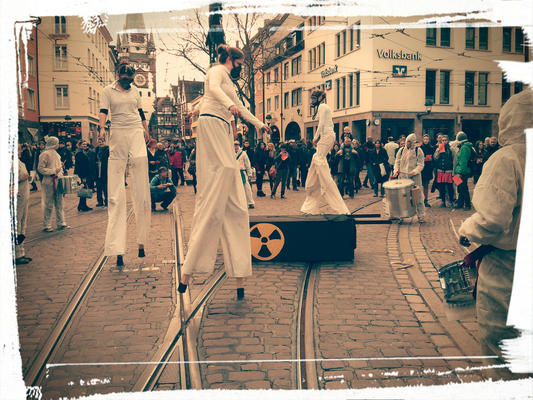 Anti-Atom Demo 09.März in Freiburg