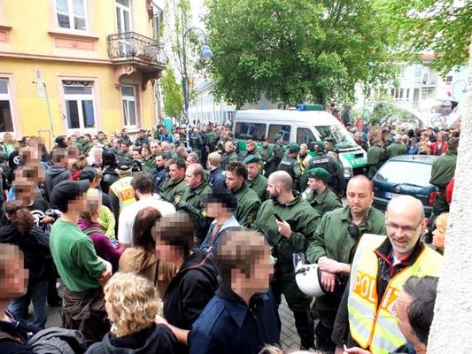 1. Mai Freiburg Foto: Nigra