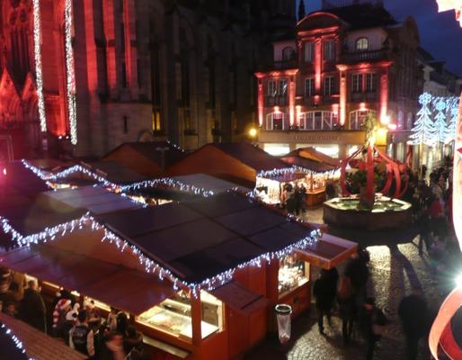 Weihnachtsmarkt in Mulhouse