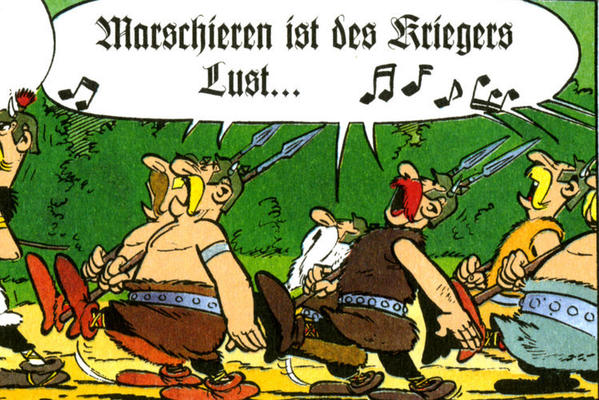 Asterix und die Goten - die deutsch-französischen Beziehungen im Spiegel  der Comics - Die Entstehung | Radio Dreyeckland