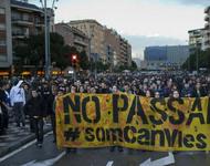 Demo für Can Vies in Barcelona