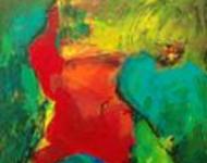 Farben - großes Thema bei den Arbeiten aus der Kita. Dieses Bild stammt aber nicht von den Kindern, sondern vom Künstler Liagalletti