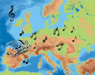 Gehoppel durch Europas Musiklandschaft