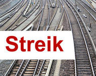 Streik bei der Bahn
