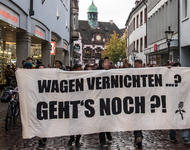 Sand im Gertriebe- Demo gegen Verschrottung der Wohnungen am 30.09.2014